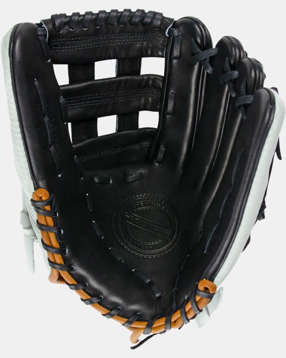 UA Genuine Pro 2 H-Web 12.75" Baseball Glove, Black, pdpMainDesktop image number 1